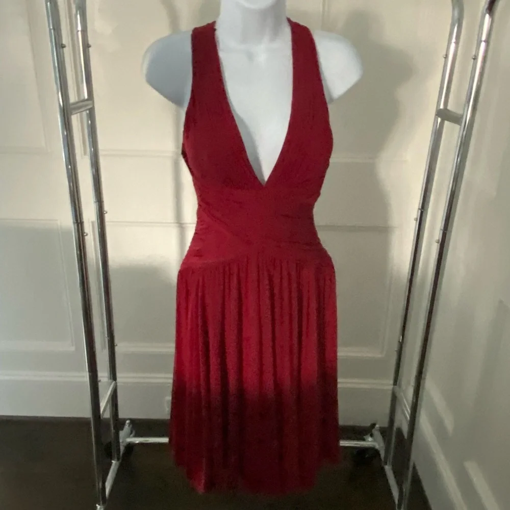 BCBGMaxAzria Striking Red Dress - Picture 5 of 9